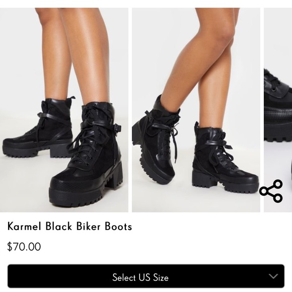 pretty little thing combat boots